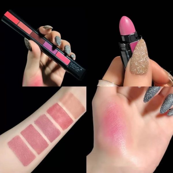 5 In 1 Huda Beauty Lipstick Shades