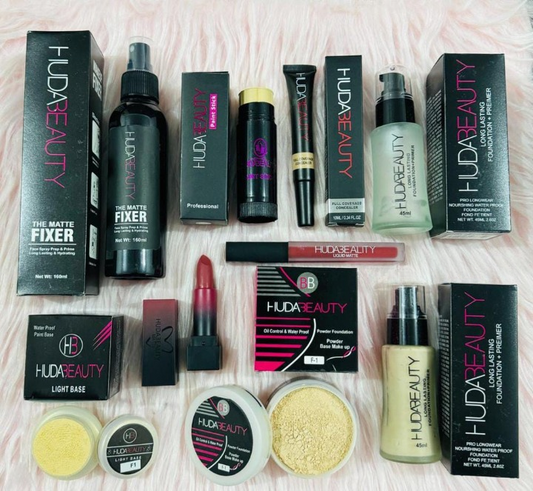 Huda Beauty Ultimate Girls' Pack: 9 Best-Selling Essentials!"