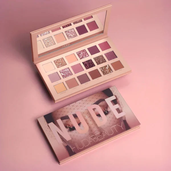 Huda Beauty Nude Eyeshadow Palette - 18 Shades